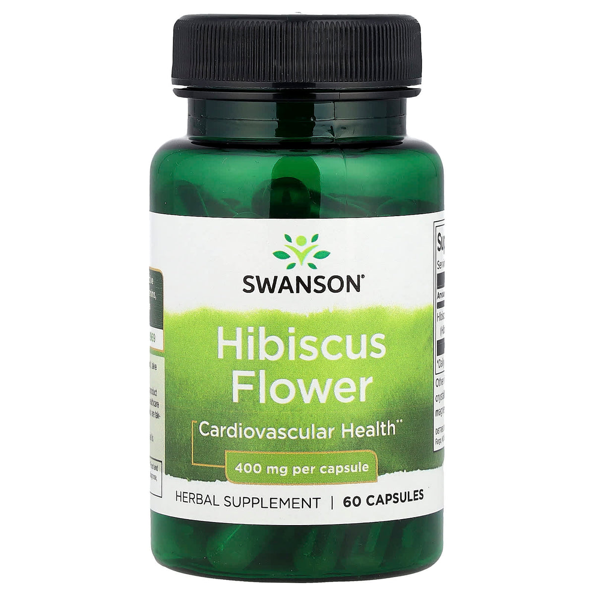 Hibiskusblomma – 400 mg per kapsel framsida
