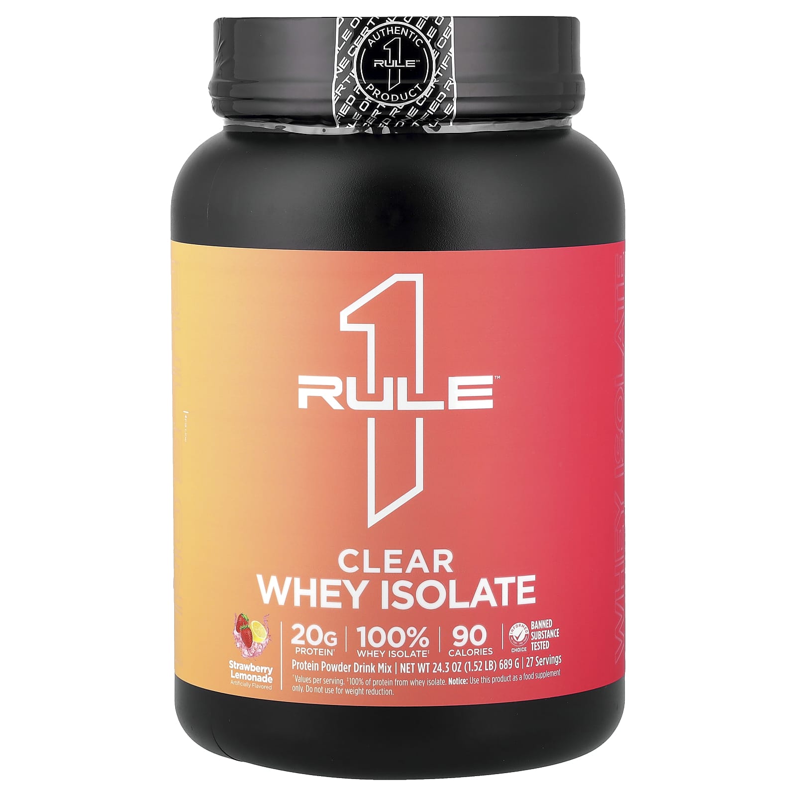 Rule One - Clear Whey Isolate