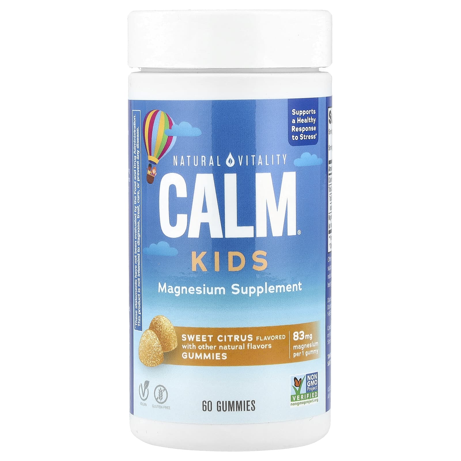 Calm Kids Gummies ingredienser och innehållsdeklaration
