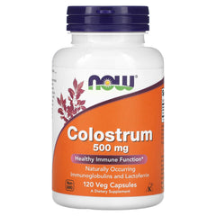 NOW Foods Colostrum 120 Vcaps flaska