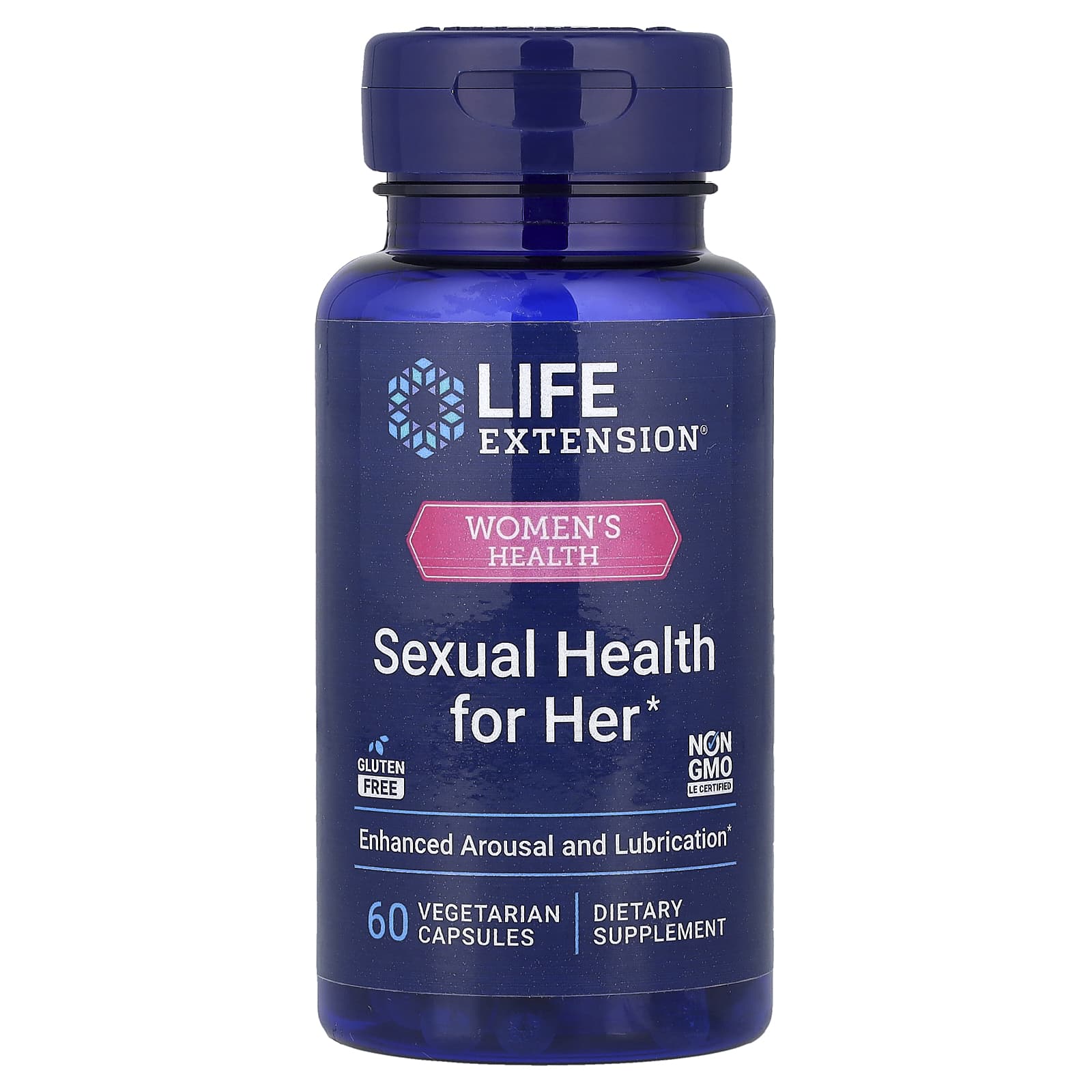 Life Extension Sexual Health For Her baksida