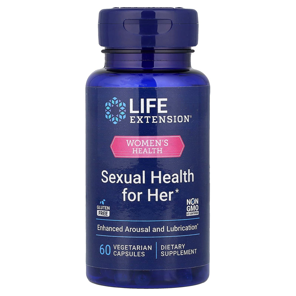 Life Extension Sexual Health For Her baksida