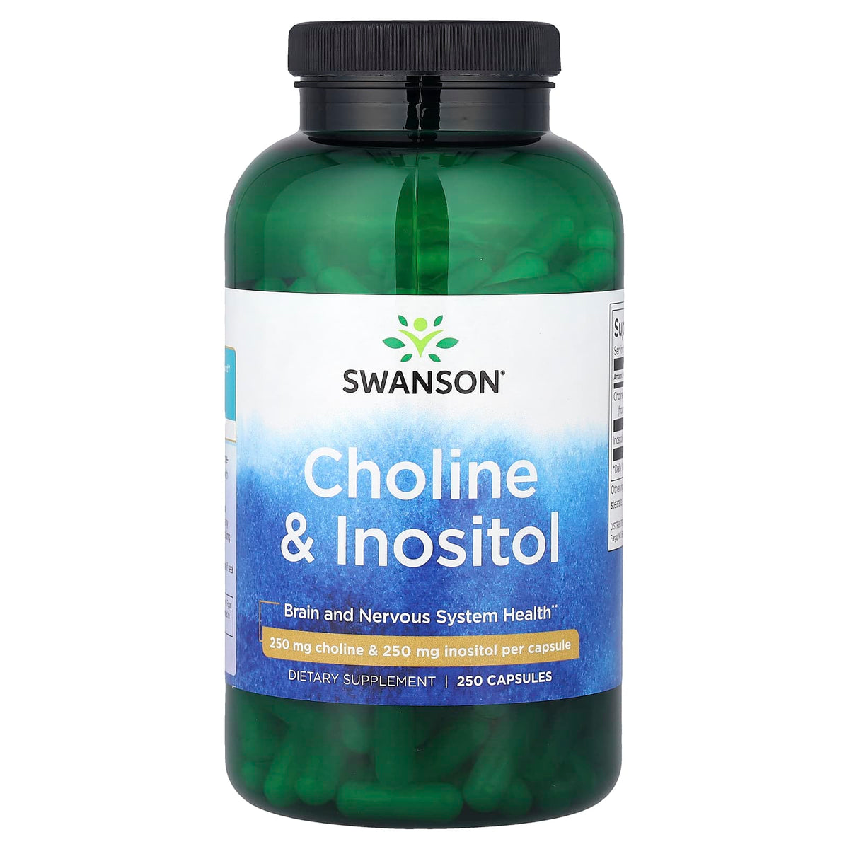 Swanson - Koliini & Inositoli - 250 Kapselia
