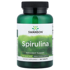 Swanson Spirulina ingredienser lista