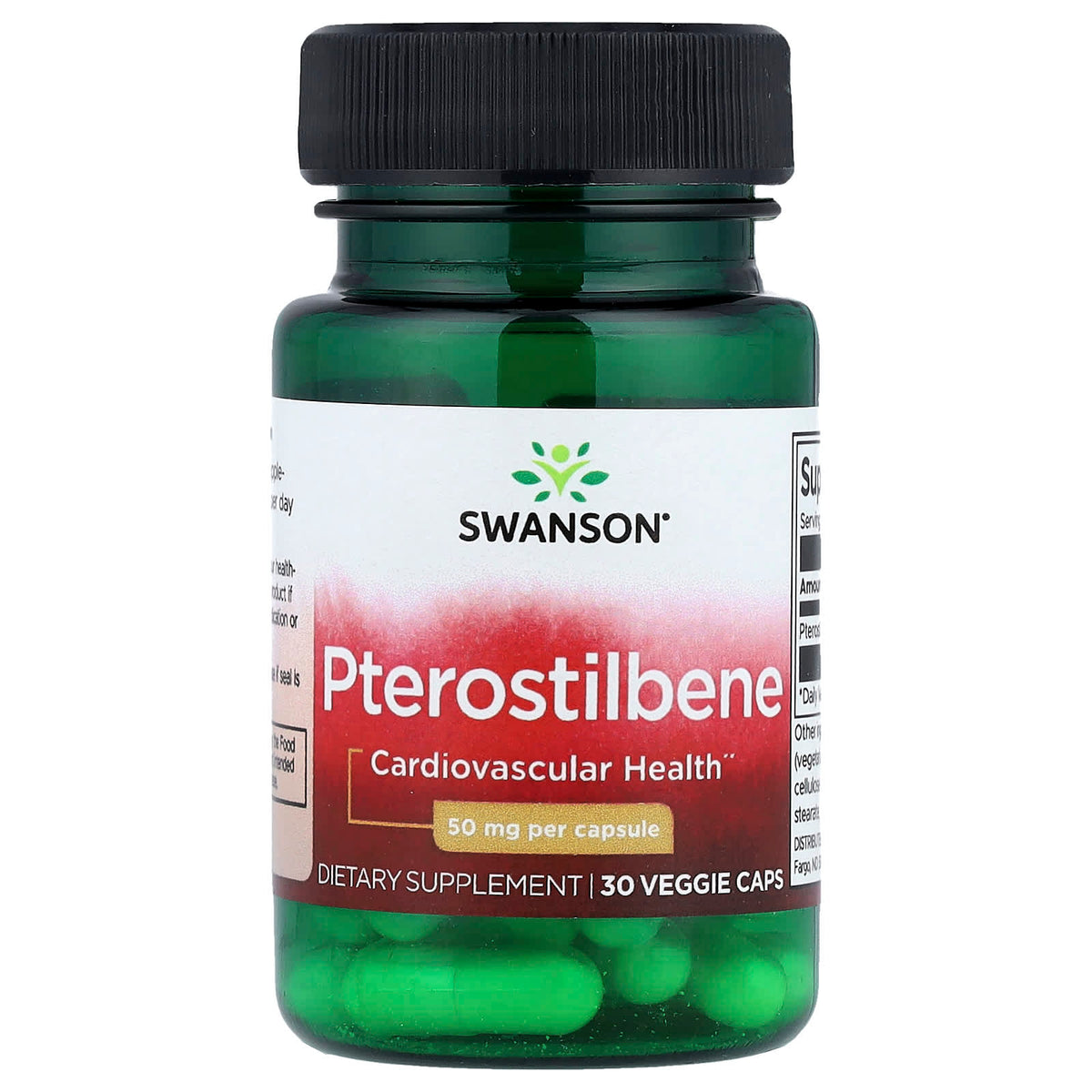 Swanson - Pterostilben - 30 Veggie Kapsler