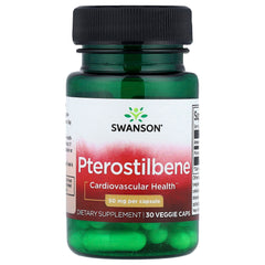 Swanson - Pterostilben - 30 Veggie Kapsler