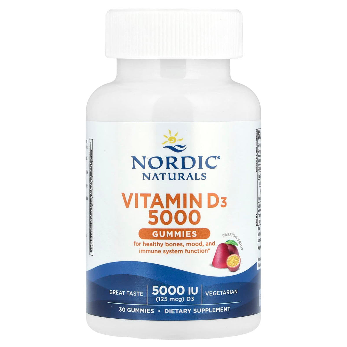 Nordic Naturals - 5000IU Passion Fruit - 30 Gummies