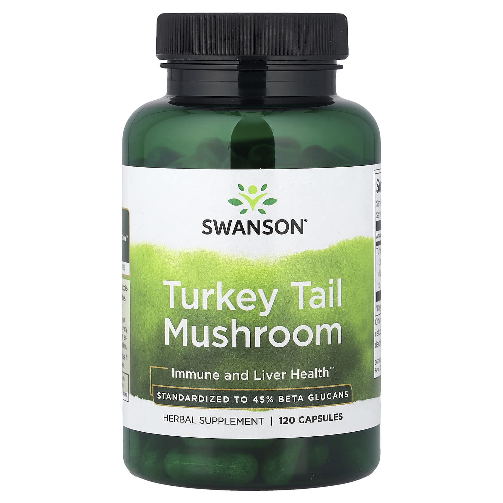 Turkey Tail Mushroom 500 mg framsida