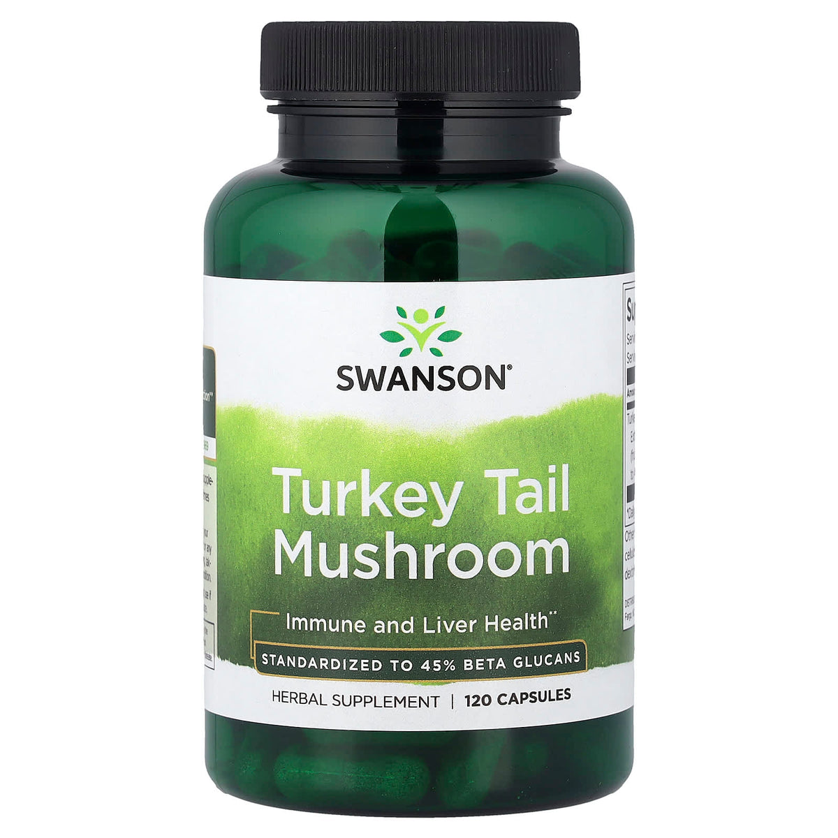 Turkey Tail Mushroom 500 mg framsida