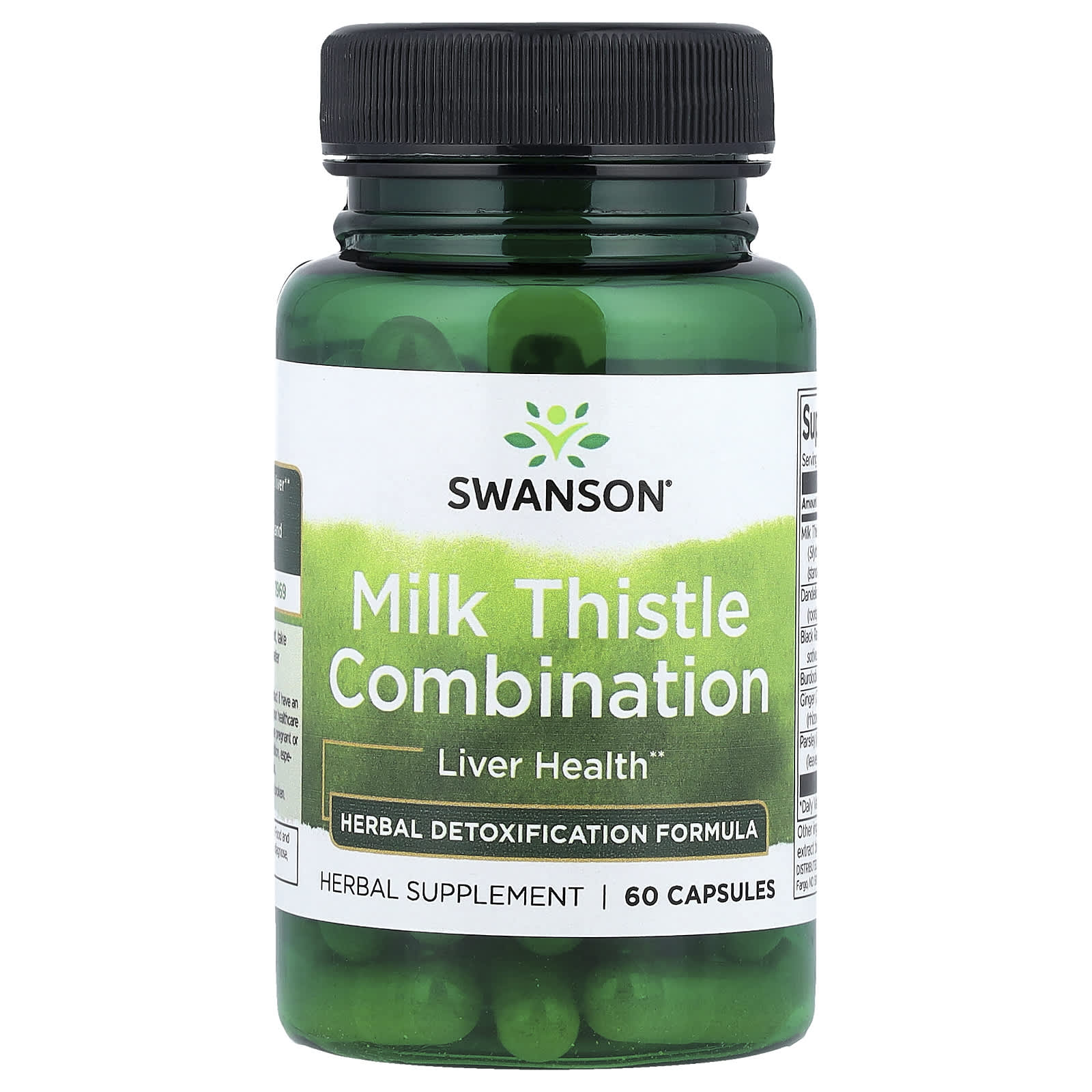 Swanson - Milk Thistle Combination - 60 Caps