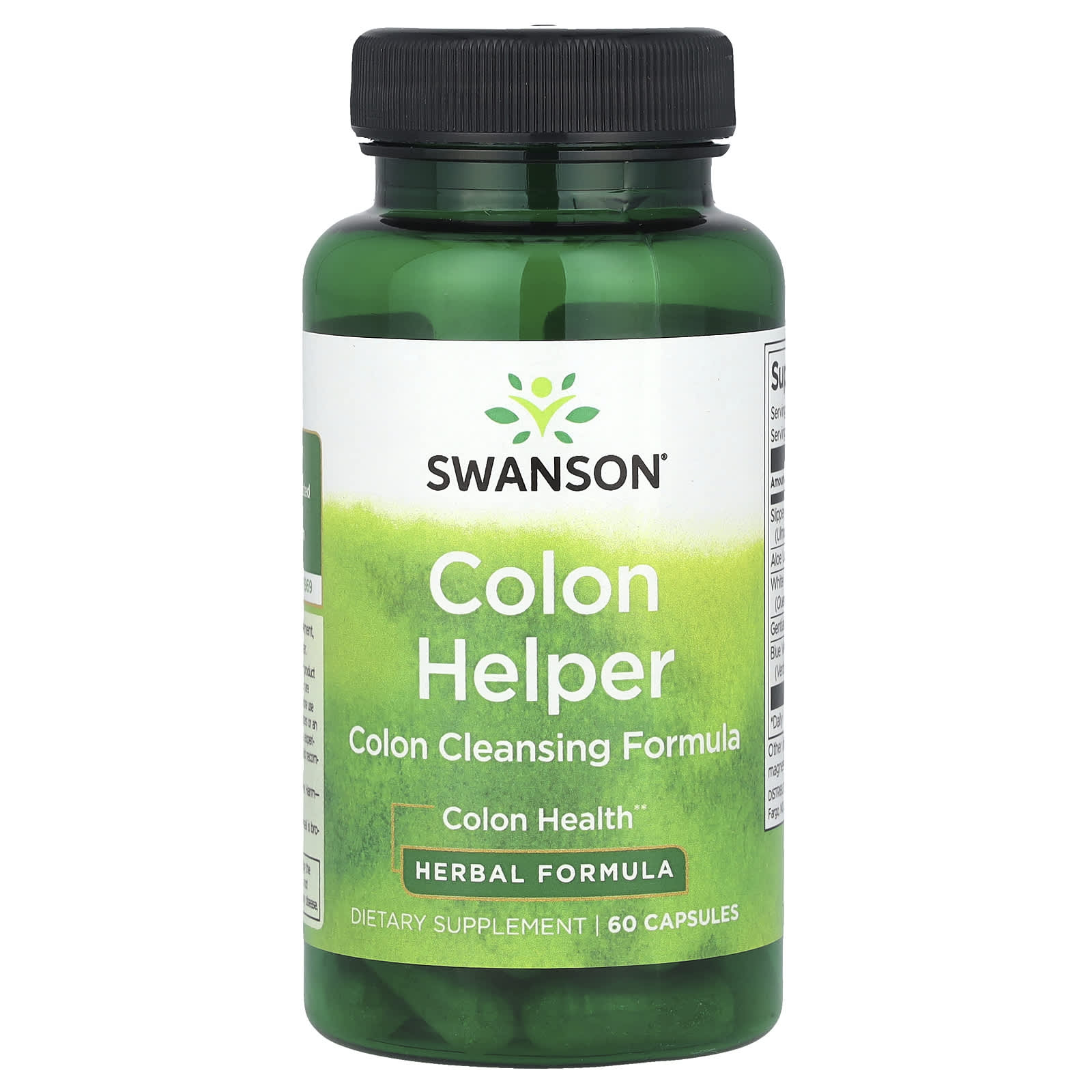 Swanson Colon Helper 60 kapslar framsida
