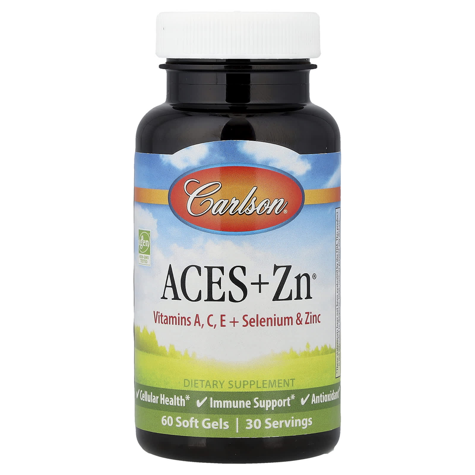 Aces + Zn baksida näringsfakta
