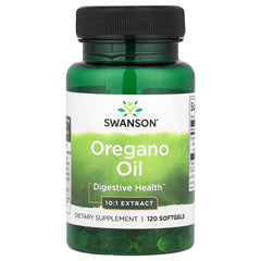 Swanson Oregano Oil baksida näringsfakta