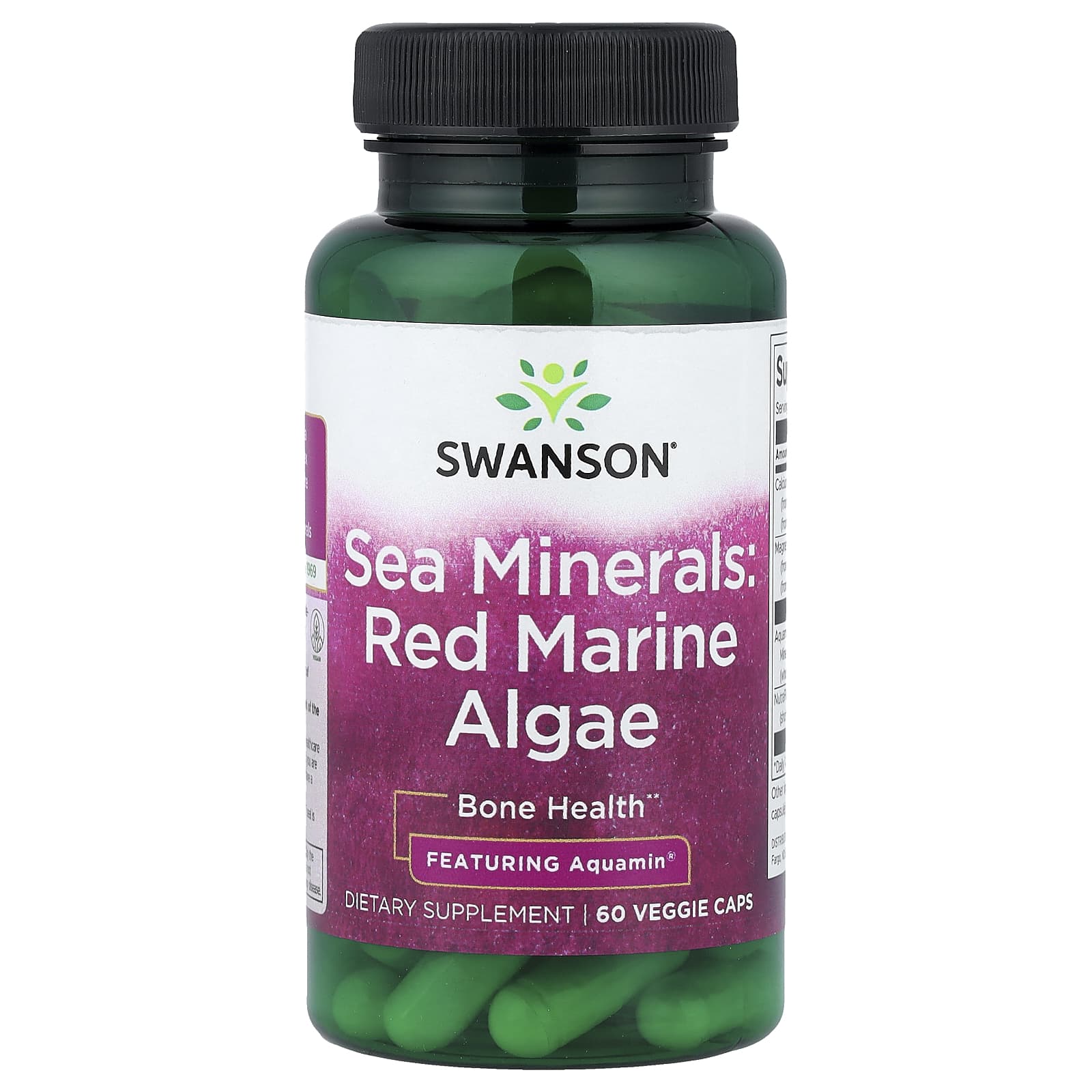 Sea Minerals Röd marin alg framsida förpackning