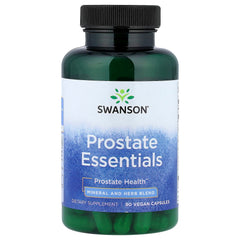 Prostate Essentials baksida med näringsfakta