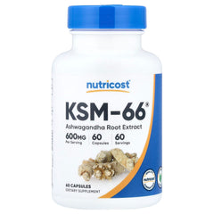 Nutricost - KSM-66 Ashwagandha-juuriuute