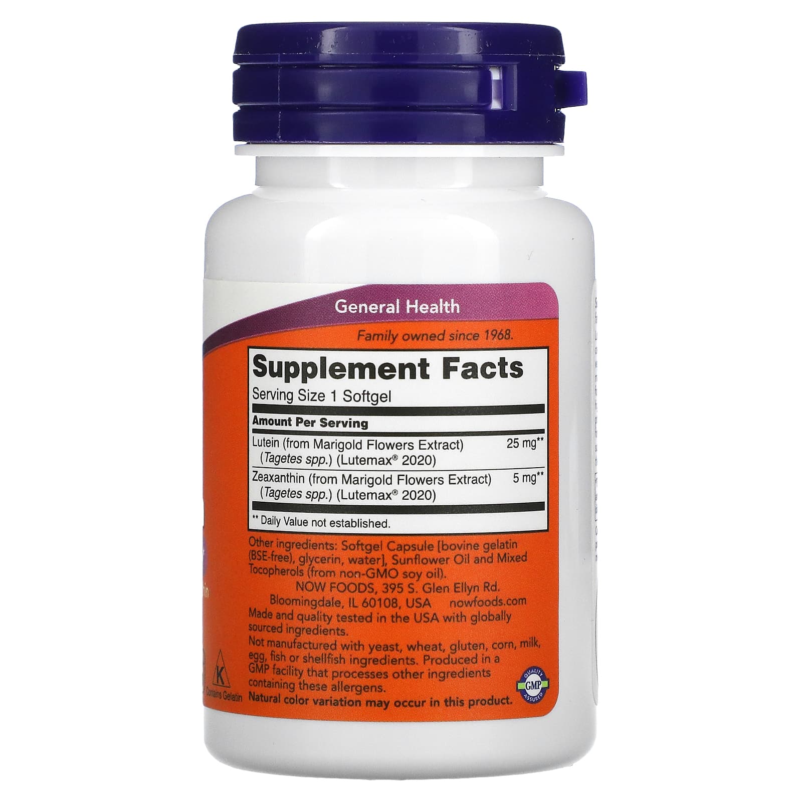 NOW Foods - Lutein & Zeaxanthin