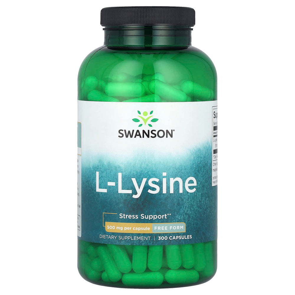 Swanson Lysine 500mg dosering information