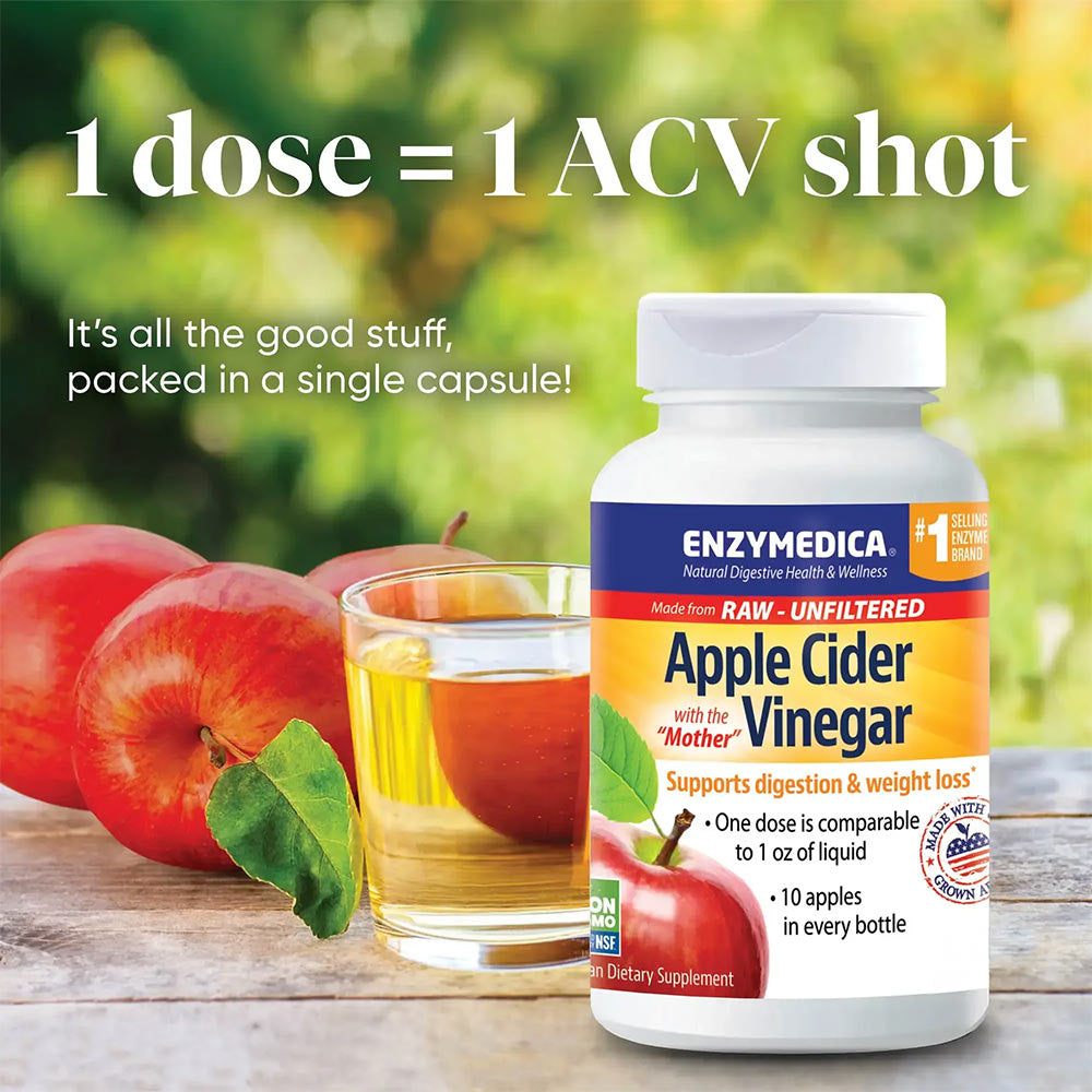 Enzymedica - Apple Cider Vinegar Gummies