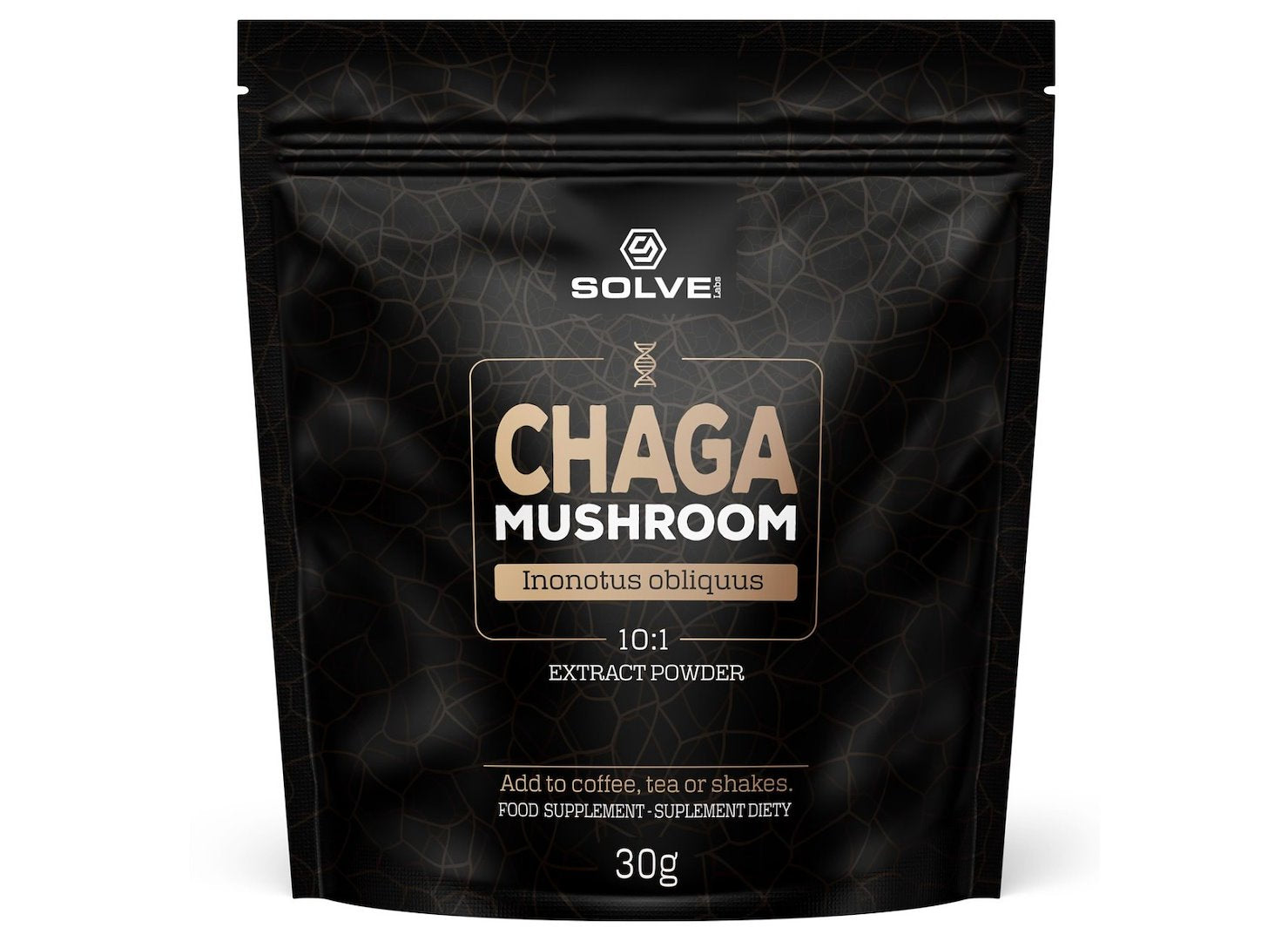SolveLabs - Chaga Mushroom Extract 10:1