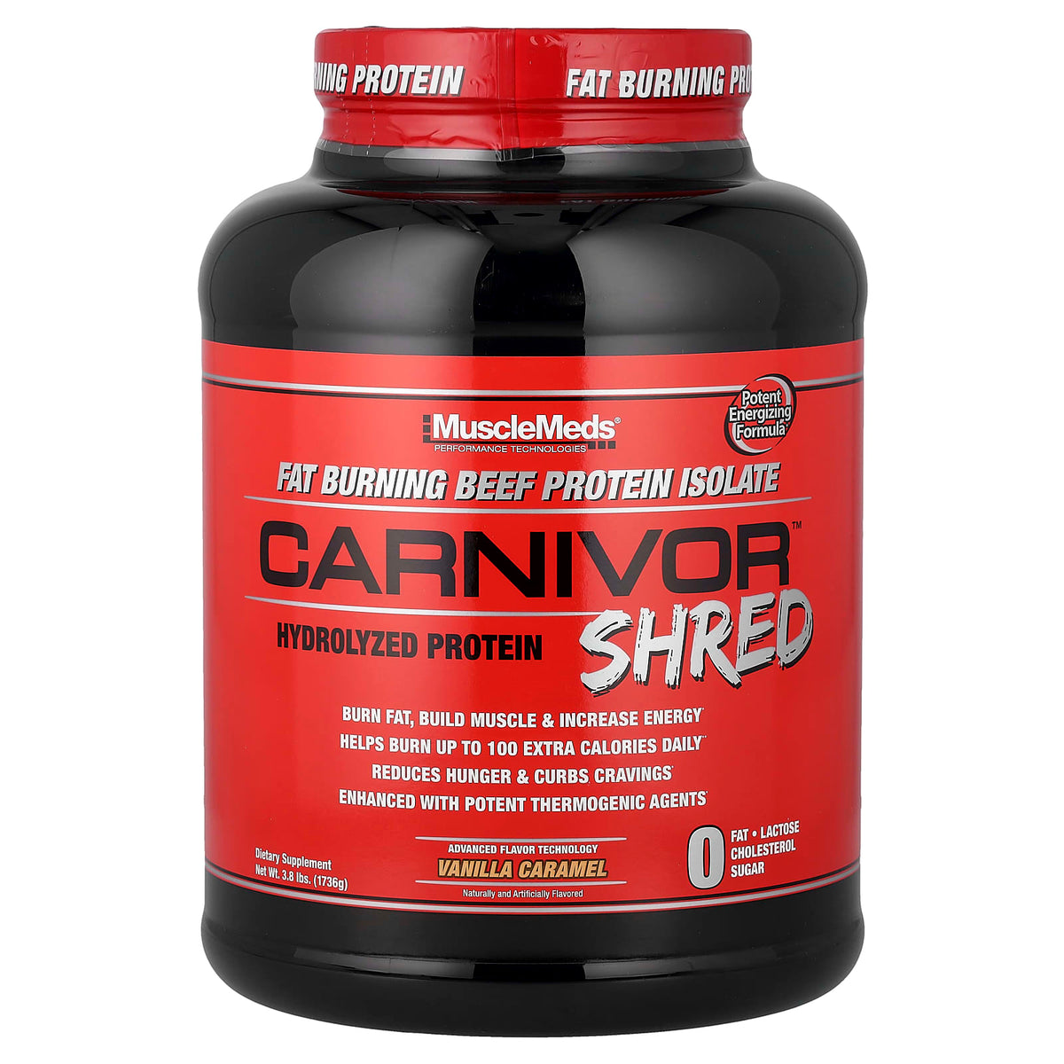 Carnivor Shred förpackning 3D-vy