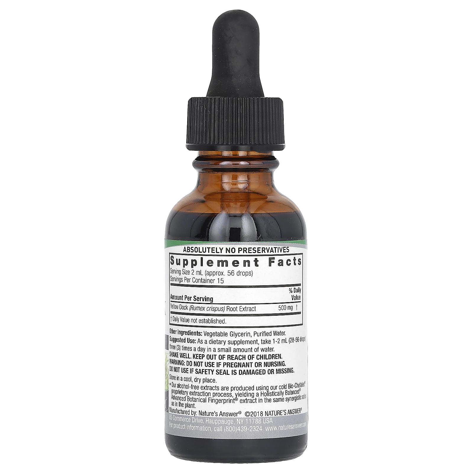 Nature's Answer - Keltajuurikkaan juuri - 30ml
