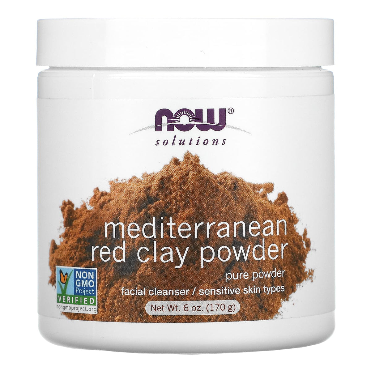 NOW Foods Moroccan Red Clay Powder framsida