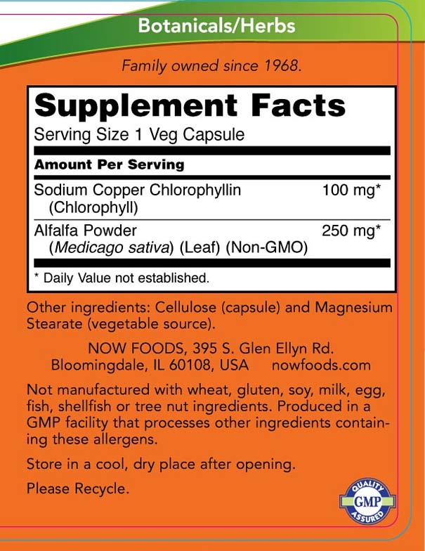 NOW Foods - Chlorophyll