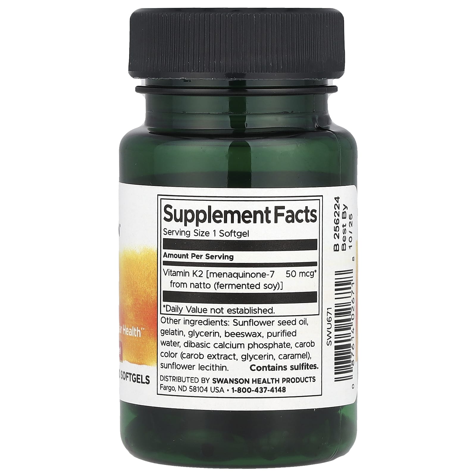 Vitamin K2 Natural ingredienser lista