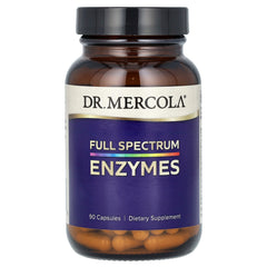 Full Spectrum Enzymes baksida med näringsfakta