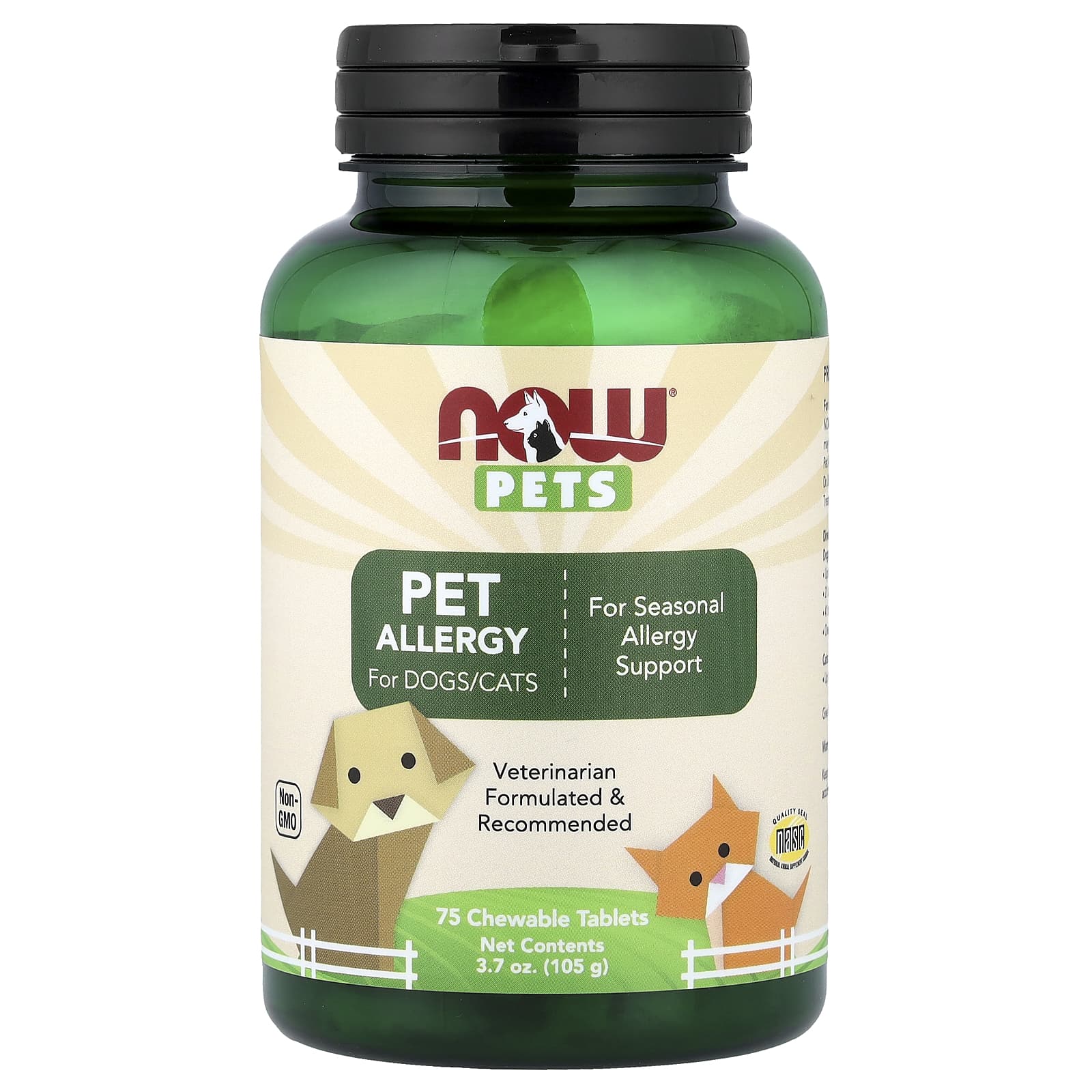 Pet Allergy – Naturligt stöd för hundar & katter framsida