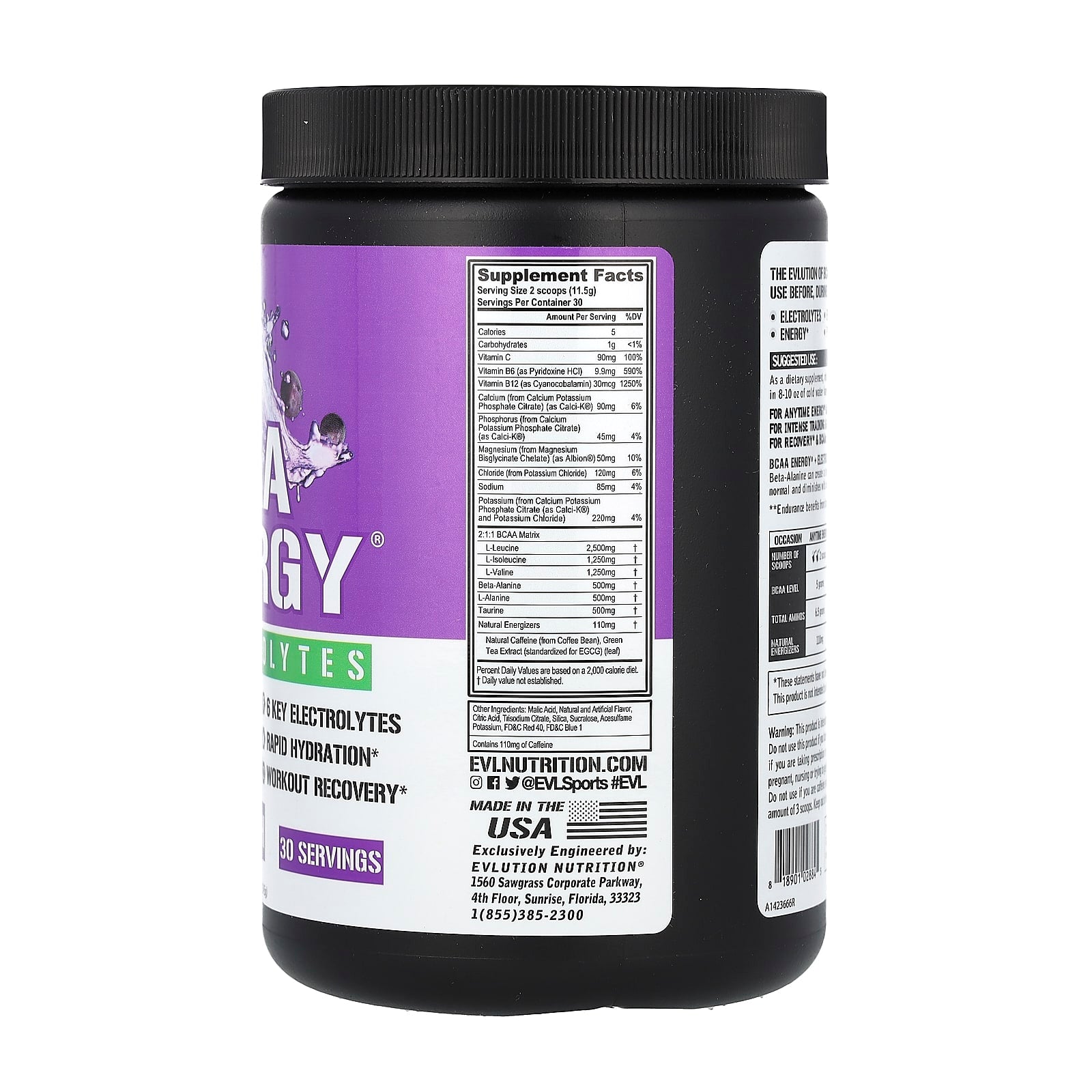 EVLution Nutrition - BCAA Energi