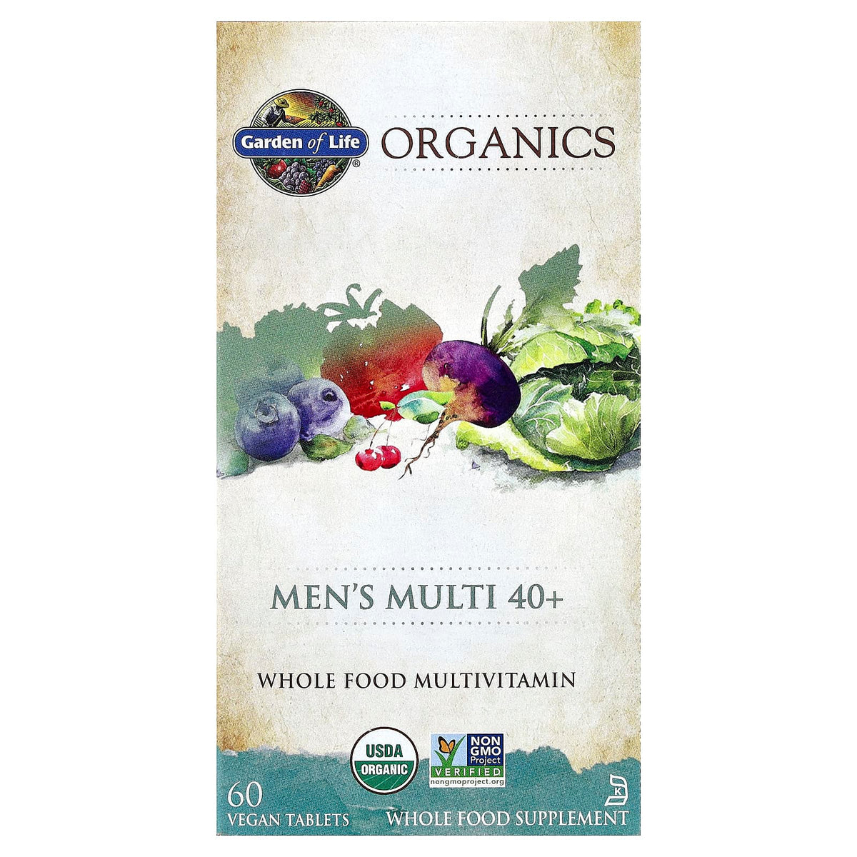 Garden Of Life - Mykind Organics Men's Multi 40+