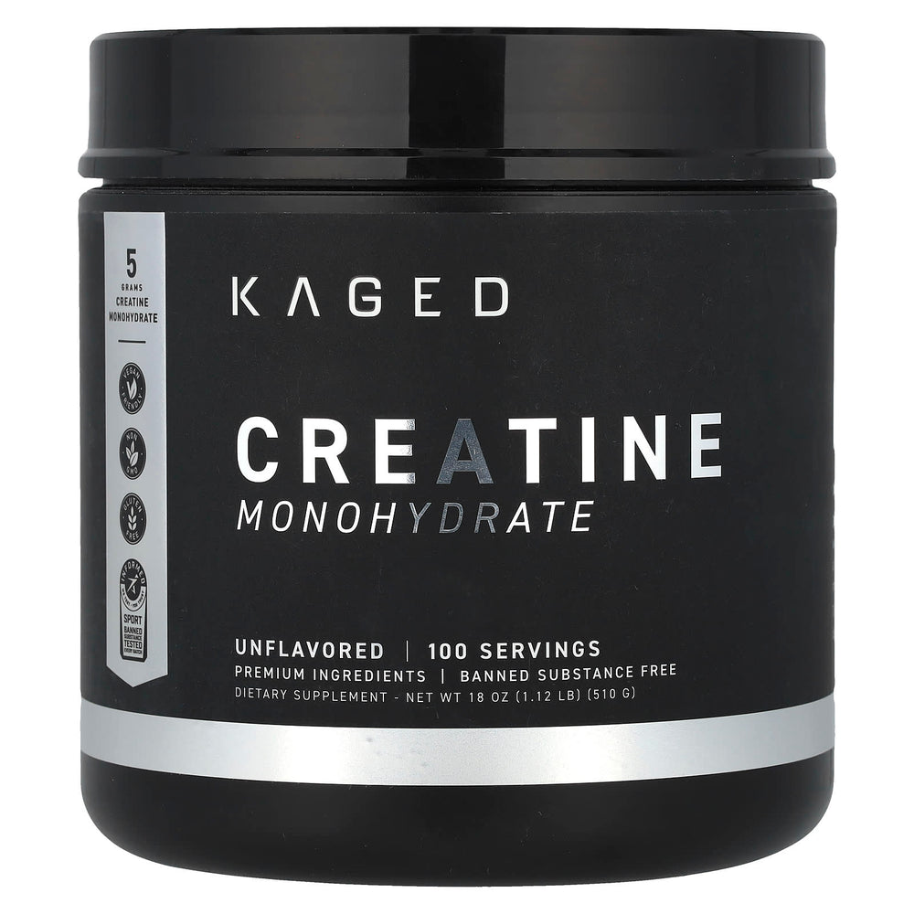 Kaged Muscle Creatine Monohydrate baksida