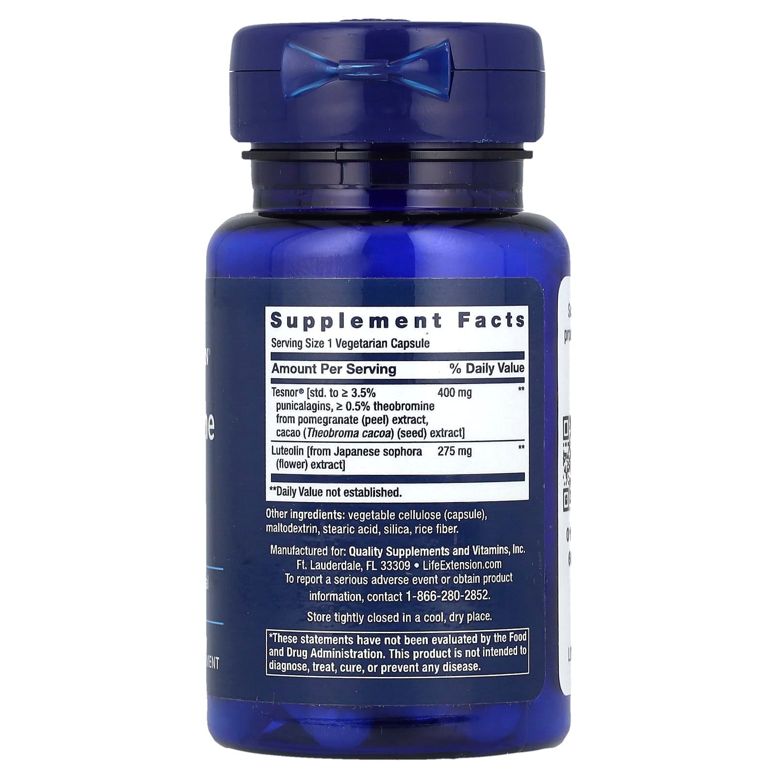 Testosterone Elite ingredienser och etikett