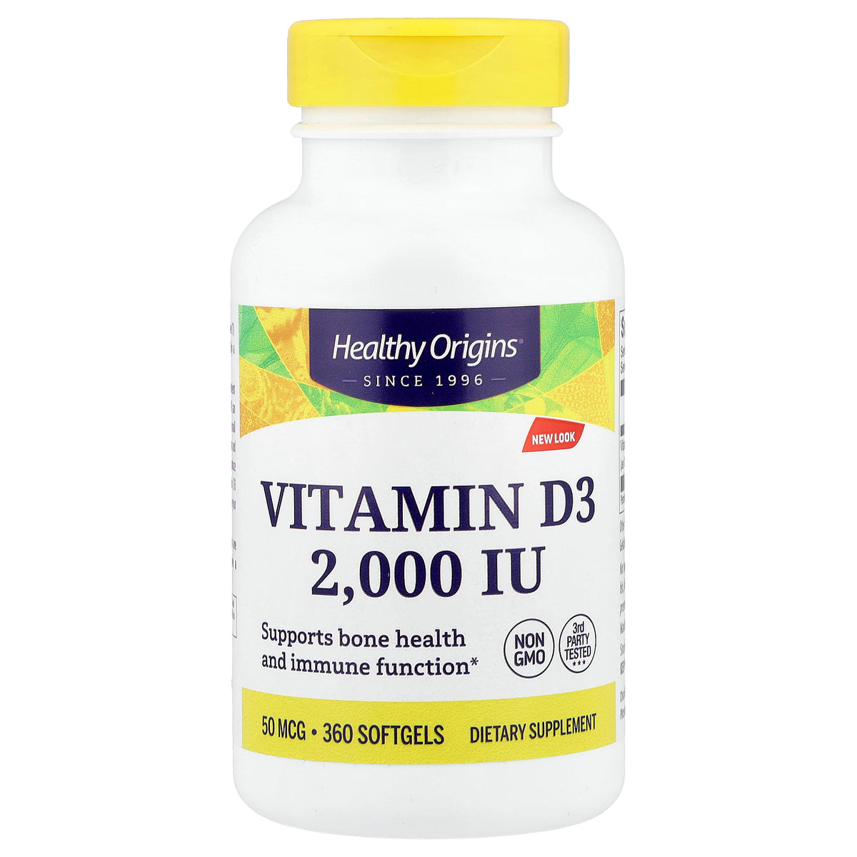 Healthy Origins - Vitamin D3 2,000 IU