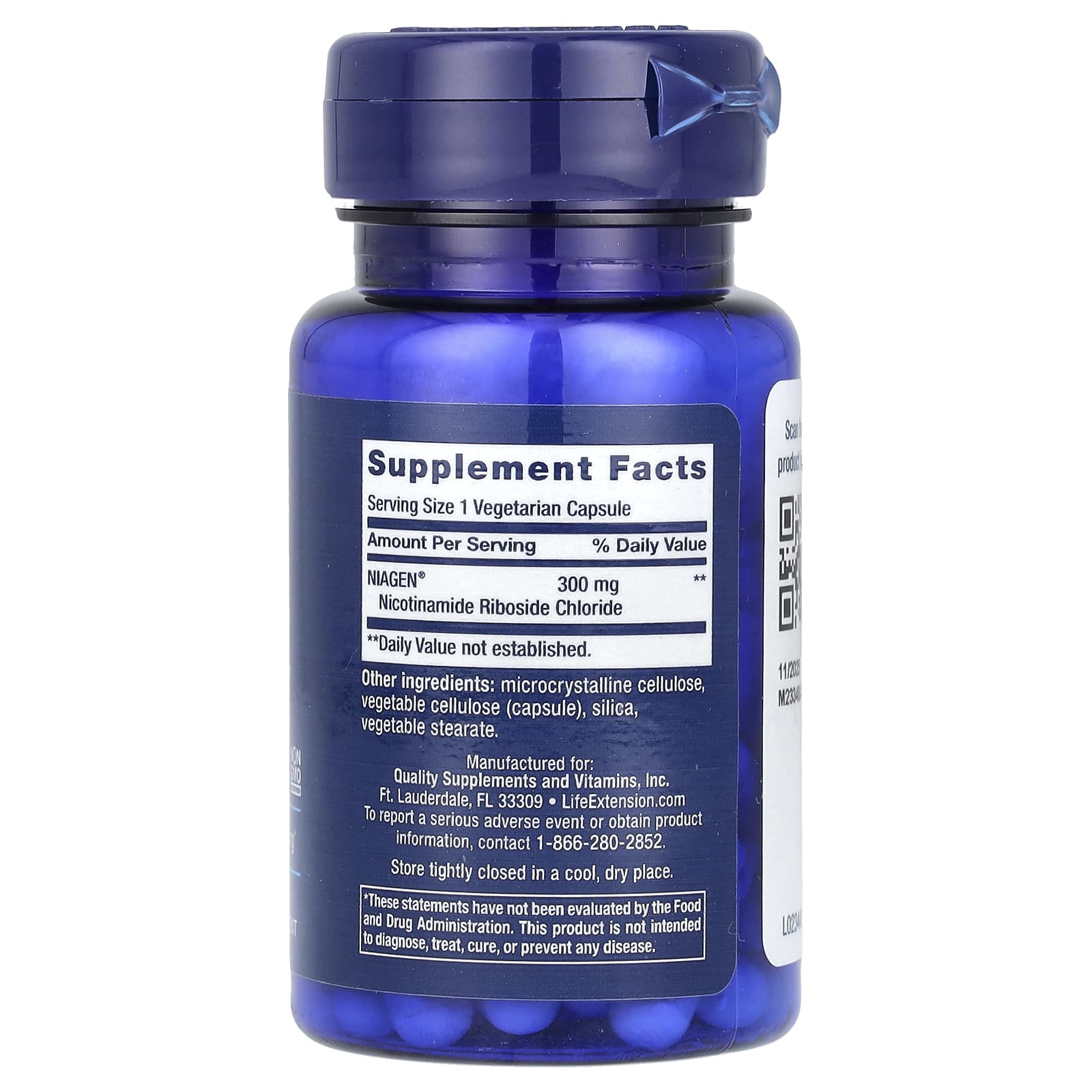 Life Extension - Nad+ Soluregeneraattori - 30 Vcaps