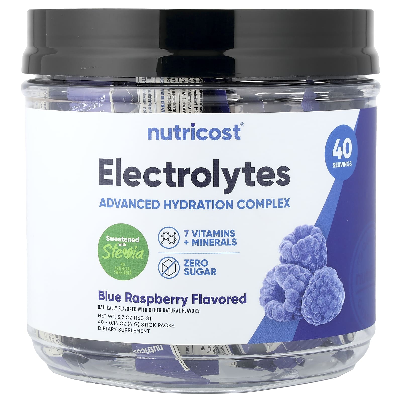 Nutricost - Elektrolyyttien Nesteytys Stick Pack