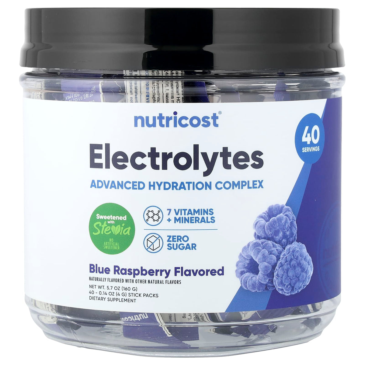 Nutricost - Elektrolyyttien Nesteytys Stick Pack
