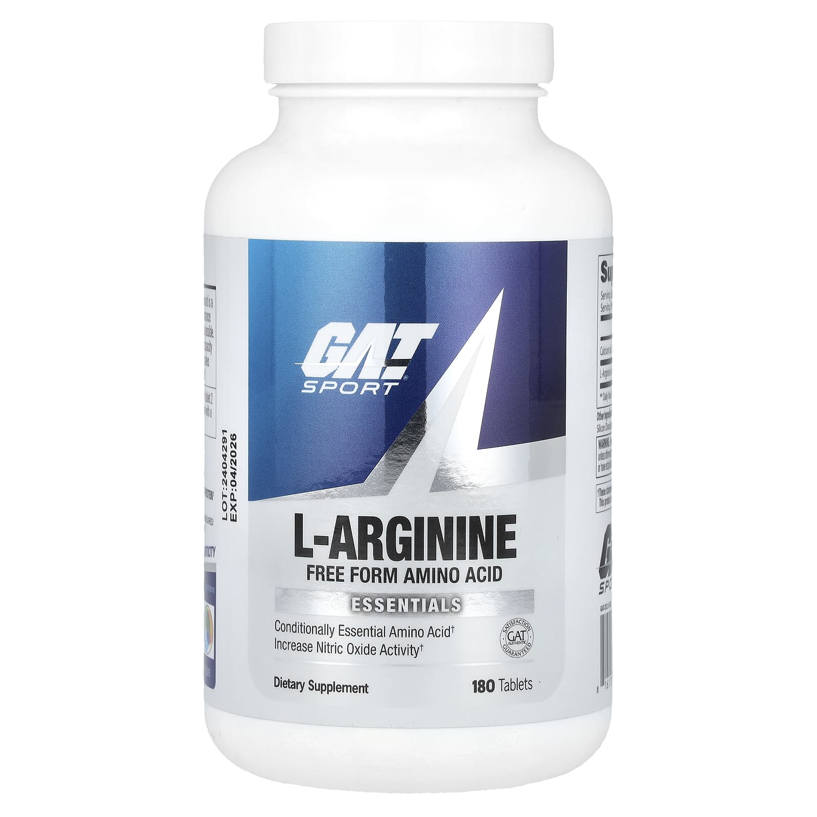 Gat Sport - L-Arginin - 180 Tabs - 180 Tabs