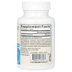 N-Acetyl Cystein Sustain ingredienser etikett