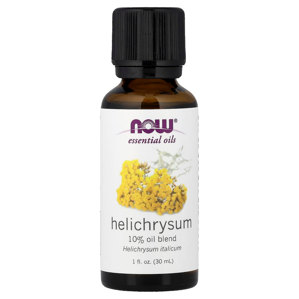Helichrysum Oil Blend baksida etikett