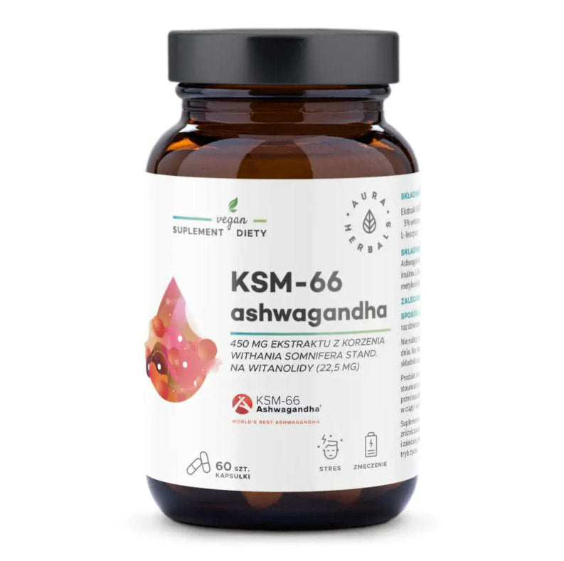 Aura Herbals - Ashwagandha KSM-66 450 mg