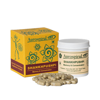 Aurospirul - Shankhpushpi - Muisti & Keskittyminen - 100 kapselia