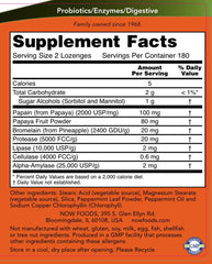 Now Foods - Papaya Enzyme, Gummies - 360 Lozenges