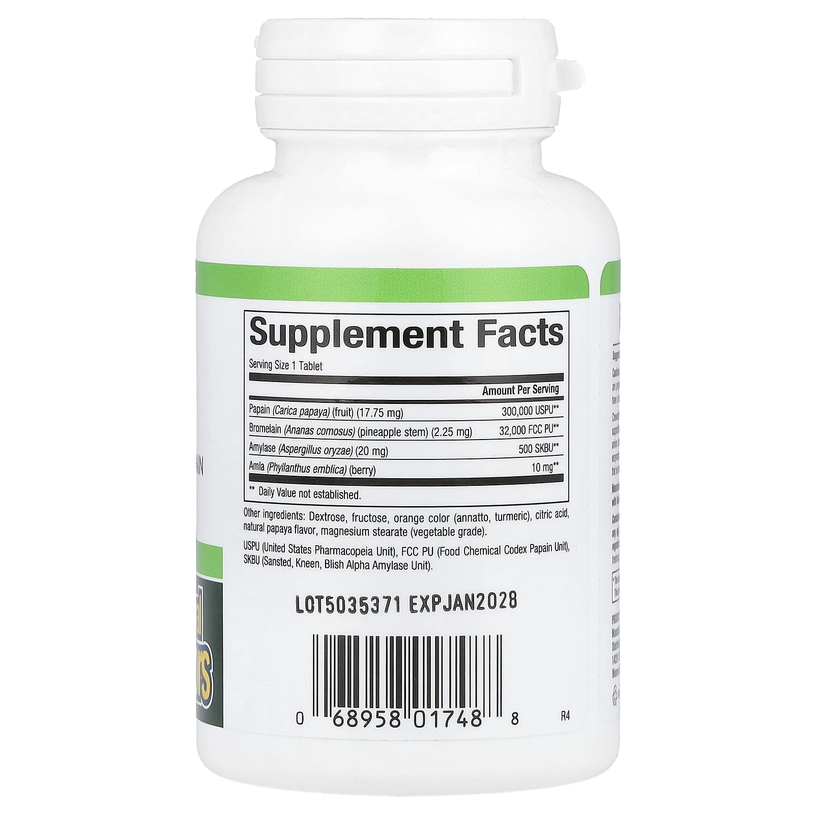 Natural Factors - Papaya Enzymes With Amylase And Bromelain
