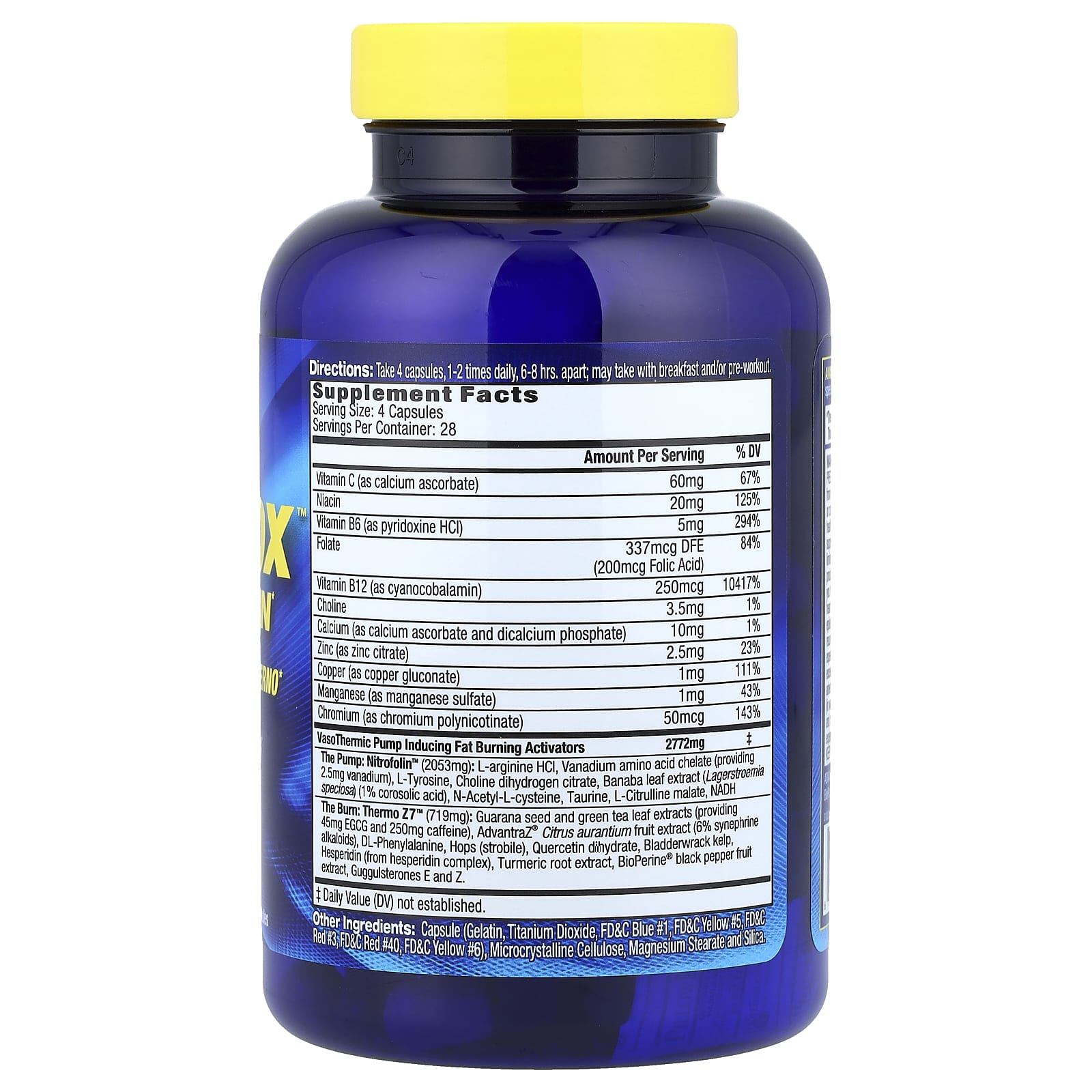 MHP - Pump & Burn - Pre-Workout Formula