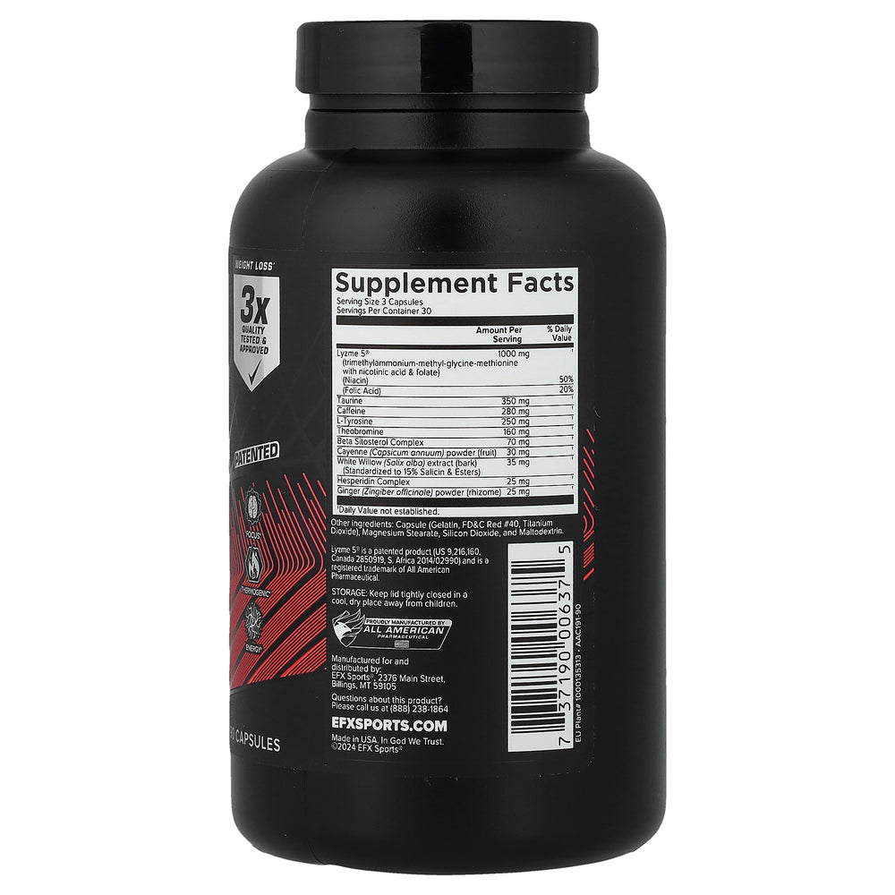 Lean Fix Xtreme ingredienser & etikett