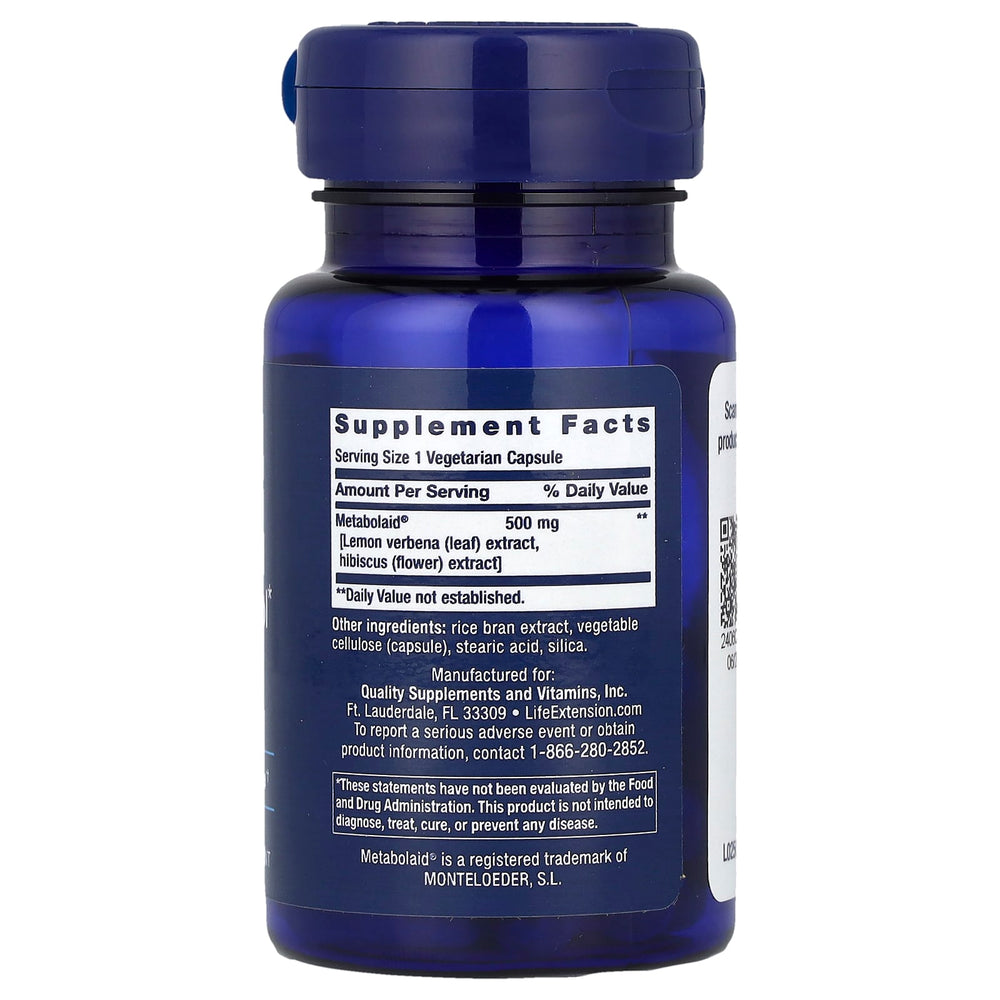 Life Extension Body Trim And Appetite Control näringsfakta