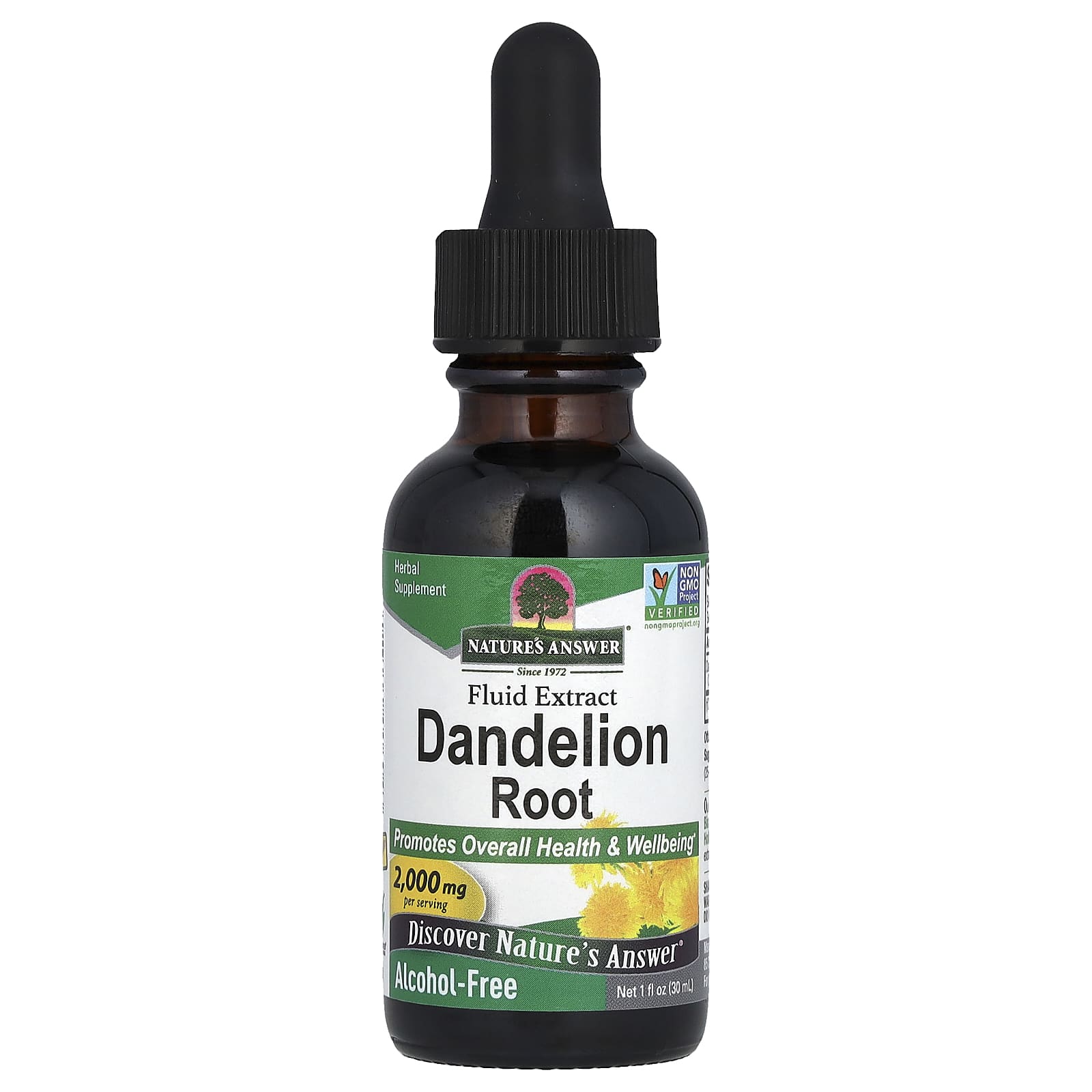 Nature's Answer Dandelion Root framsida